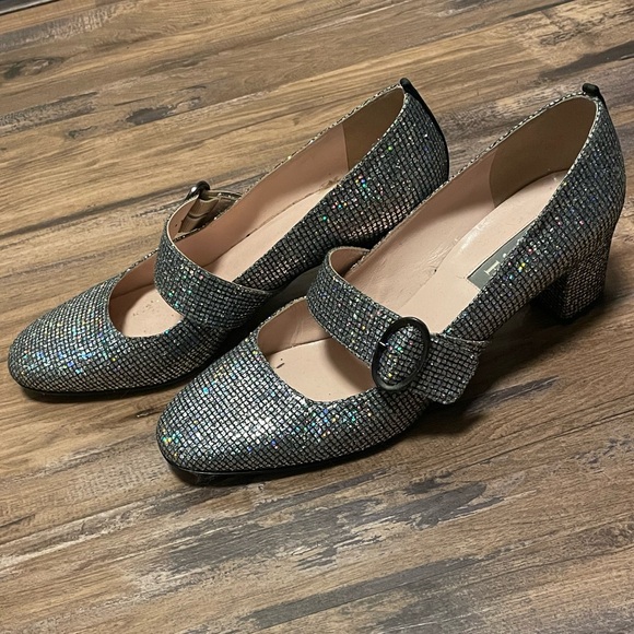 SJP by Sarah Jessica Parker Women's Tartt Round Toe Mary Jane Block Heel - Picture 2 of 5